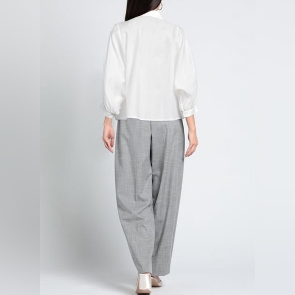 Peserico Women’s White Shirt, Size IT 40/ US 4 - Picture 2 of 13